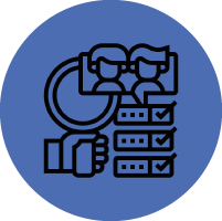 Derecho-a-la-competencia icono de una balanza